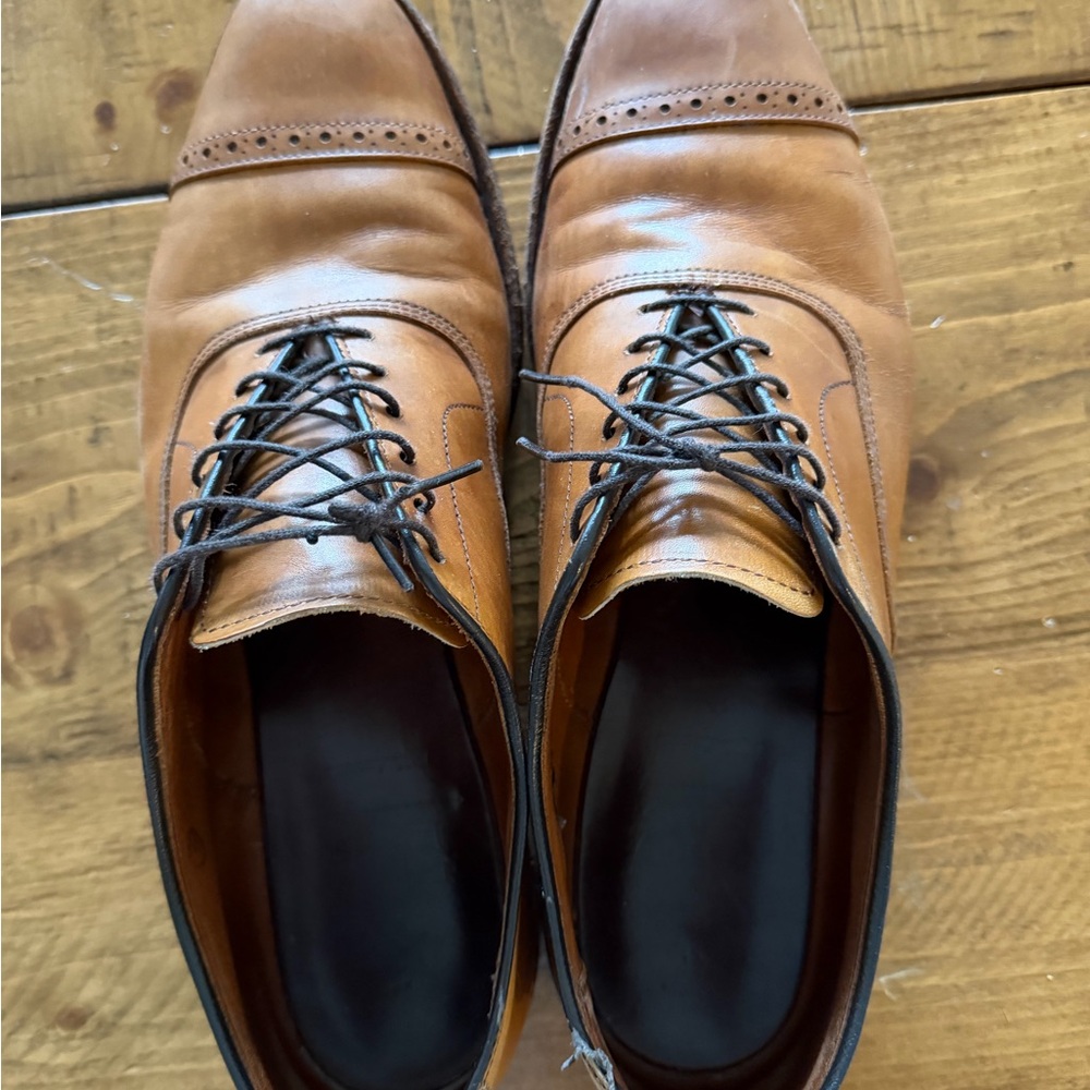 Allen Edmonds Classic Brown Leather Men's Dress Shoes size 12